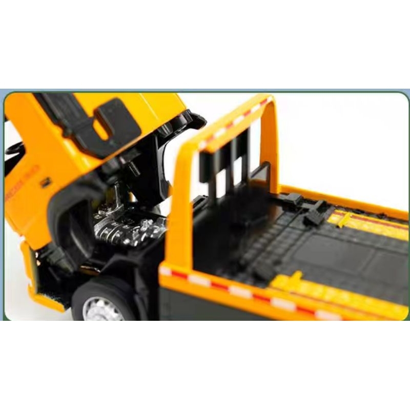 Mô hình xe cứu hộ VolVo hợp kim 1:50