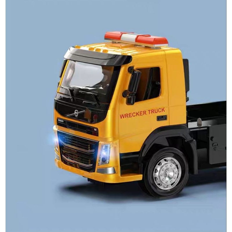 Mô hình xe cứu hộ VolVo hợp kim 1:50