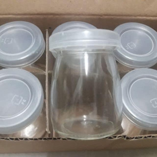 COMBO 10 HŨ THUỶ TINH LÀM SỮA CHUA 100ml