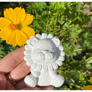 Tượng tô màu sư tử size mini