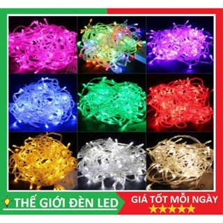  Dây đèn Led trang trí 30M 50m 100M 600 bóng - 800 bóng nhiều chế độ chớp nháy trang trí nhà cửa 
