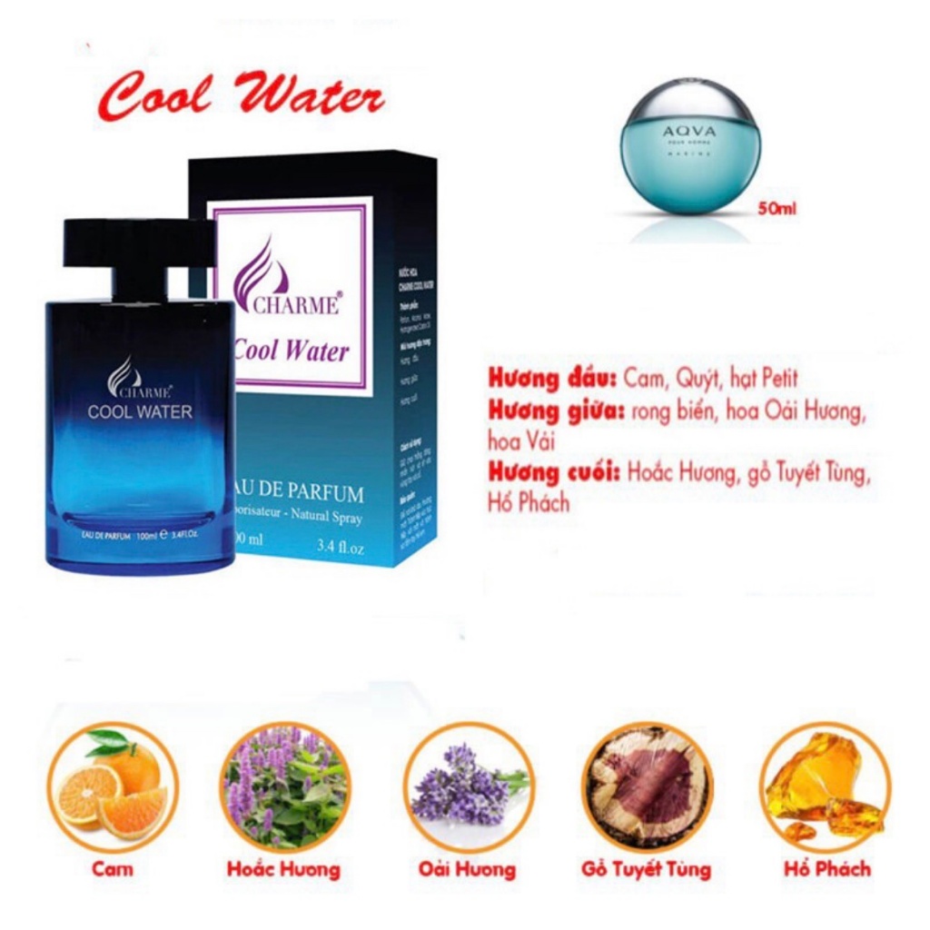 NƯỚC HOA NỮ COOL WATER 100ML CHÍNH HÃNG