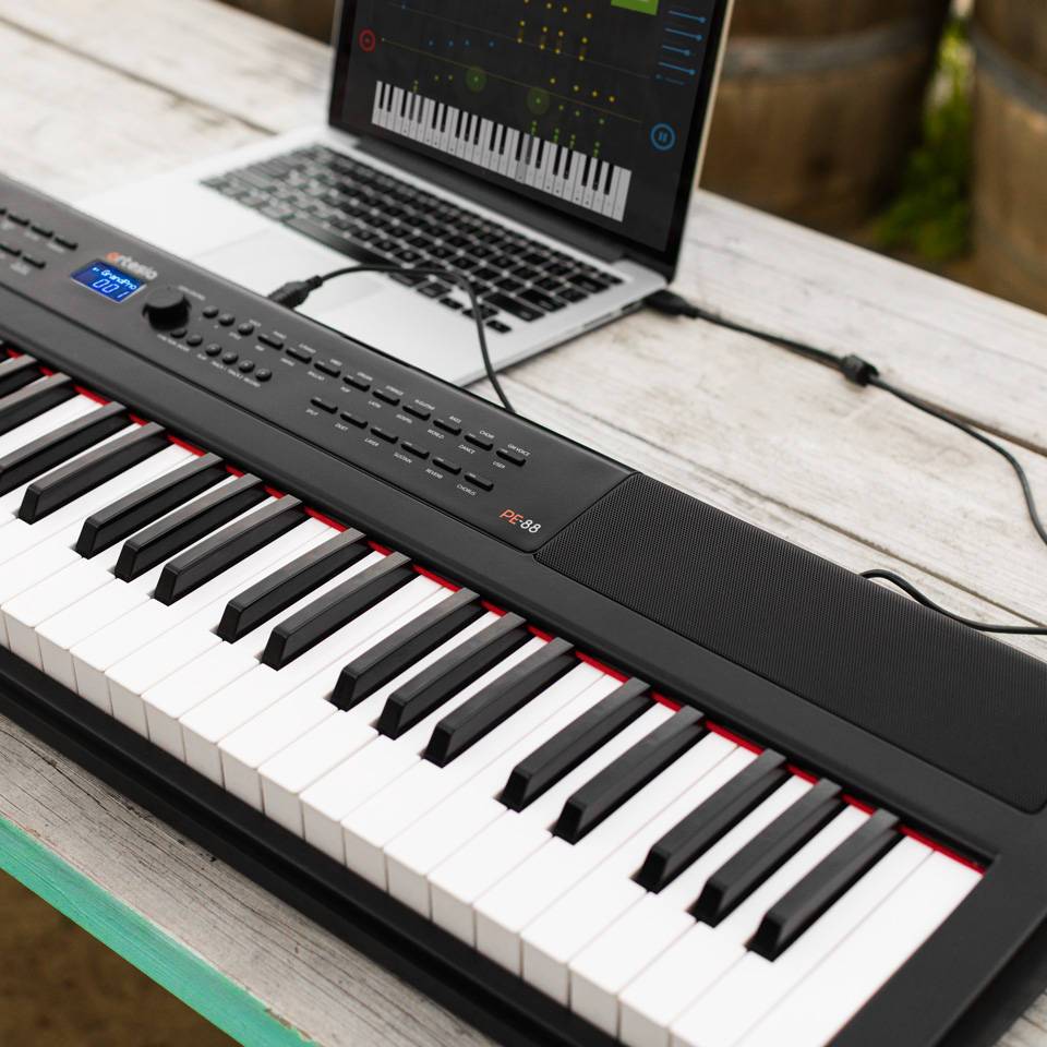 Đàn Piano điện, Digital Piano - Artesia Pro PE-88 (PE88) - Studio mobile piano 88 phím cảm ứng lực, có pitch bend