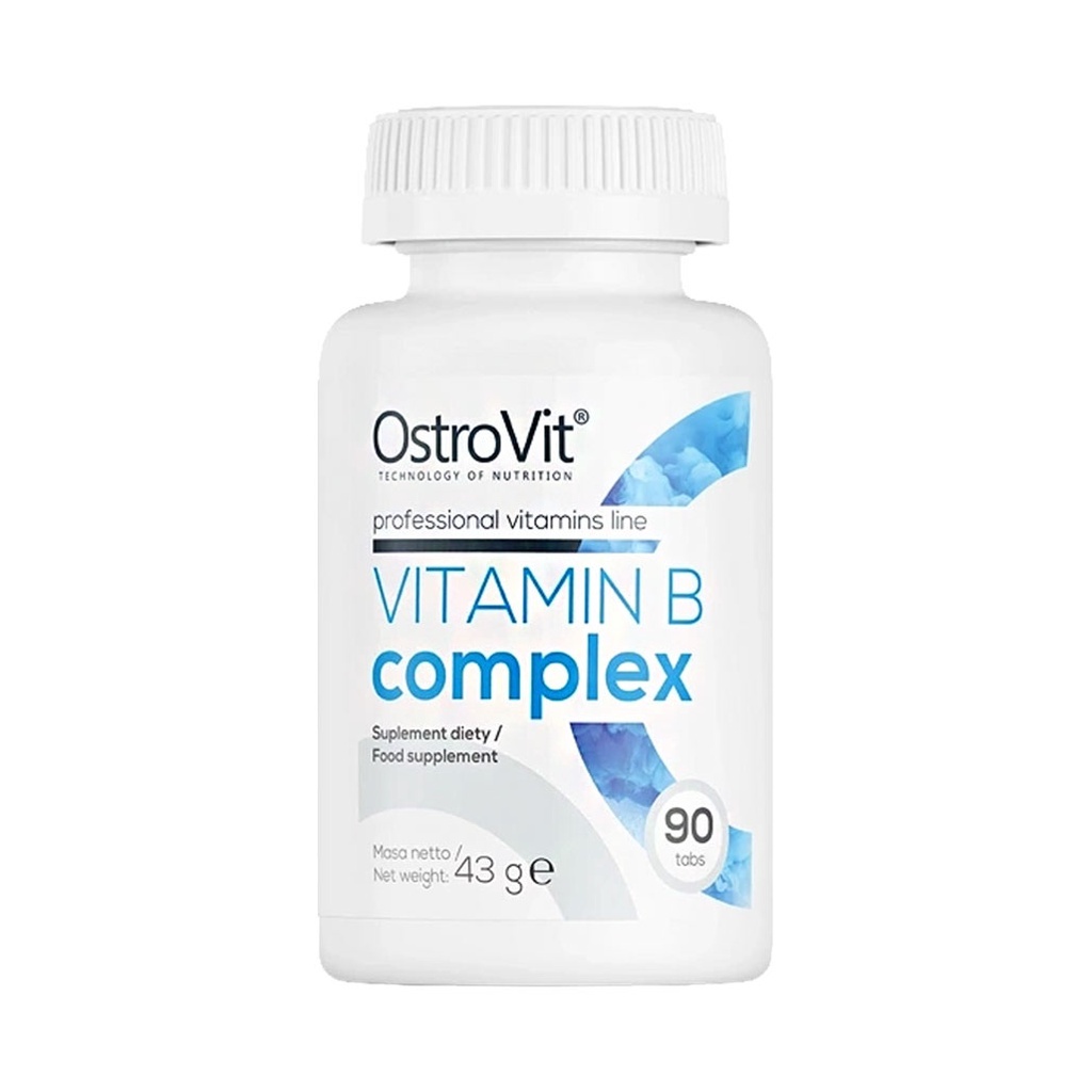 OSTROVIT VITAMIN B COMPLEX 90 VIÊN | Tăng Cường Sức Khỏe Và Hỗ Trợ Hệ Thần Kinh