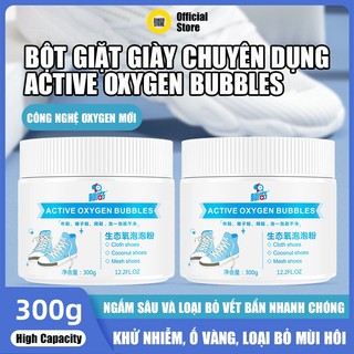 Bột giặt chuyên dụng vệ sinh giày sneaker Active Oxygen Bubbles 300g