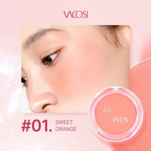 Phấn Má Hồng Vacosi Lolipop Blush Powder VP10-01 7.3g