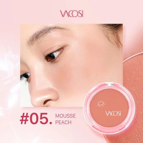 Phấn Má Hồng Vacosi Lolipop Blush Powder VP10-01 7.3g