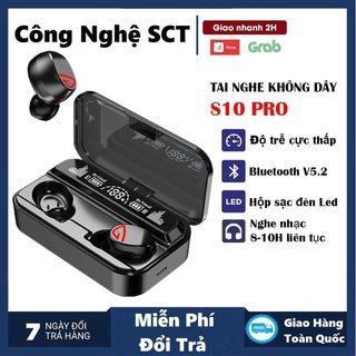 Tai Nghe Bluetooth Không Dây M19 S10 Pro S20 Buds 2 Pro Chống Ồn Tự Động Kết Nối Không Dây Âm Thanh Đỉnh Cao