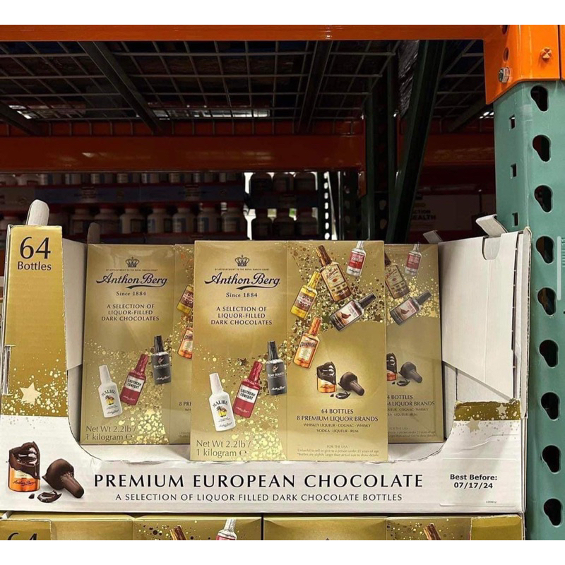 SOCOLA zượu 64 CHAI ANTHON BERG SINCE 1884 - Chocolate Anthon Berg 64pcs