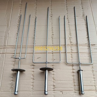 Xiên nướng thịt 3 chạc, nướng gà chim cút chân giò