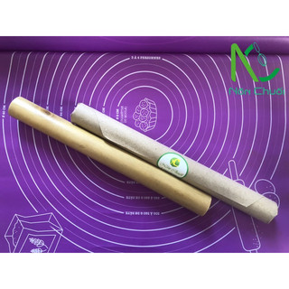 Cây cán bột/lăn bột gỗ 28cmx3cm