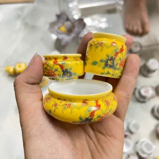 Cóng chim hút mật, khuyên yến, hàng cao cấp, bộ 3 cóng đã kèm tai