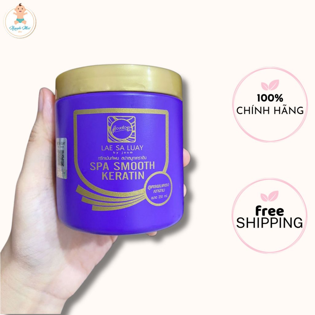 Kem ủ tóc Lae Sa Luay SPA Smooth Keratin nội địa Thái  –