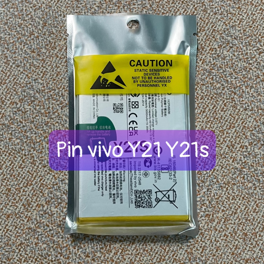 pin vivo Y21 / Y21s model B-S1 (zin bảo hành 6 tháng)
