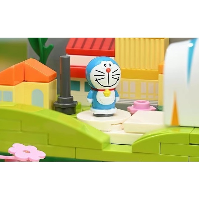 Mô hình lắp ráp Doraemon đường hầm thu nhỏ chính hãng Keeppley