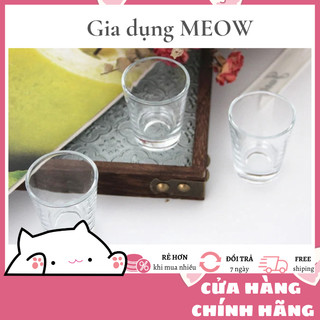 Ly rượu bầu, chén thủy tinh, ly uống rượu thủy tinh
