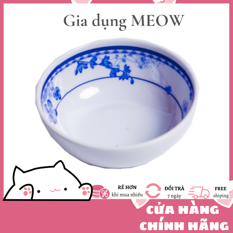 Dĩa chấm, chén nước mắm nhựa melamine