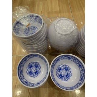 Dĩa chấm, chén nước mắm nhựa melamine