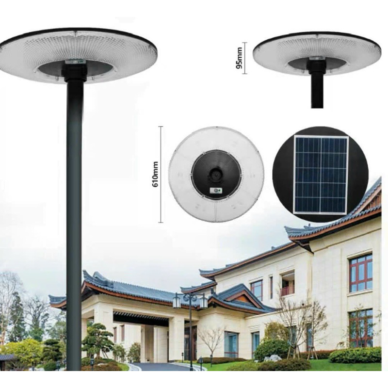 Đèn led UFO năng lượng mặt trời 8 mắt 500w 800w 1200w chiếu sáng sân vườn cam kết giá rẽ nhất khu vực