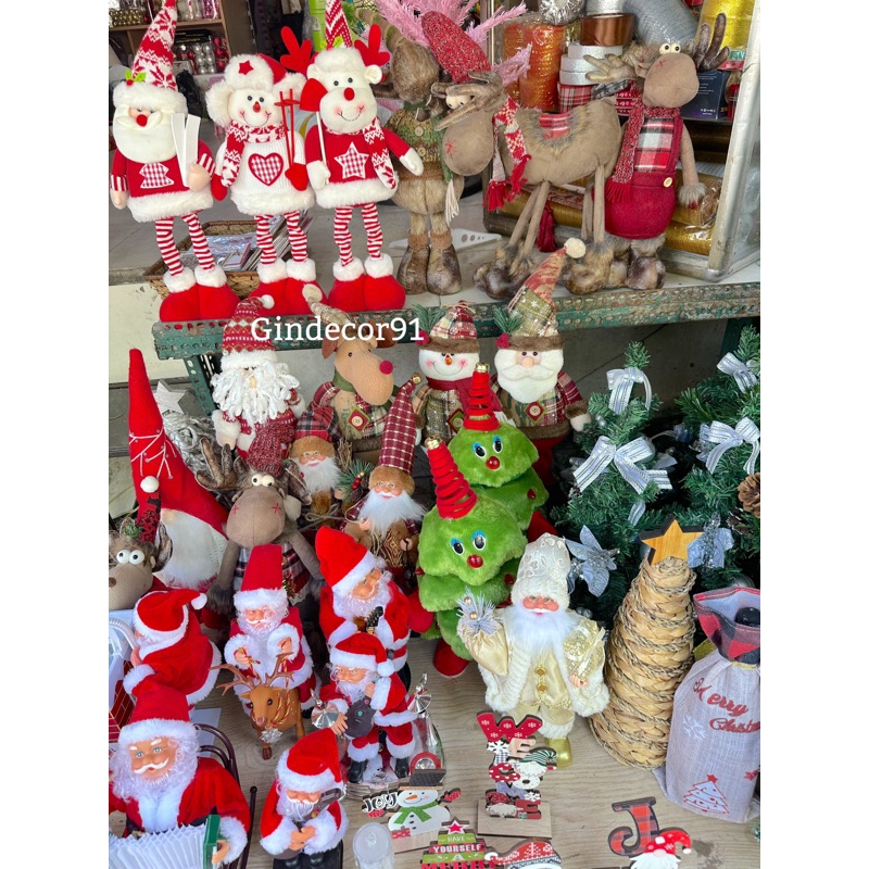 Ông già noel leo dây lên xuống dùng pin có nhạc cho bé quà tặng giáng sinh cho các bé thật đẹp