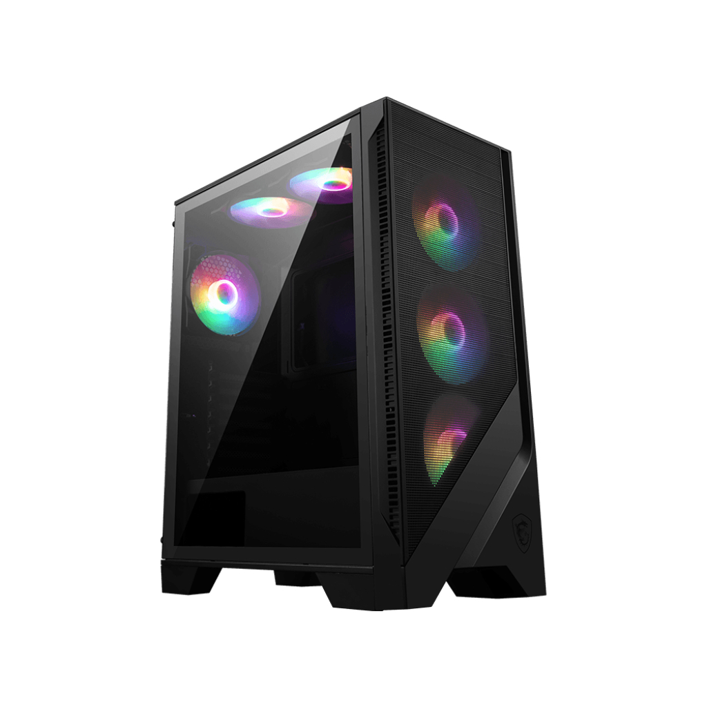 Vỏ máy tính MSI MAG FORGE 120A AIRFLOW KÈM 6 FAN LED RGB