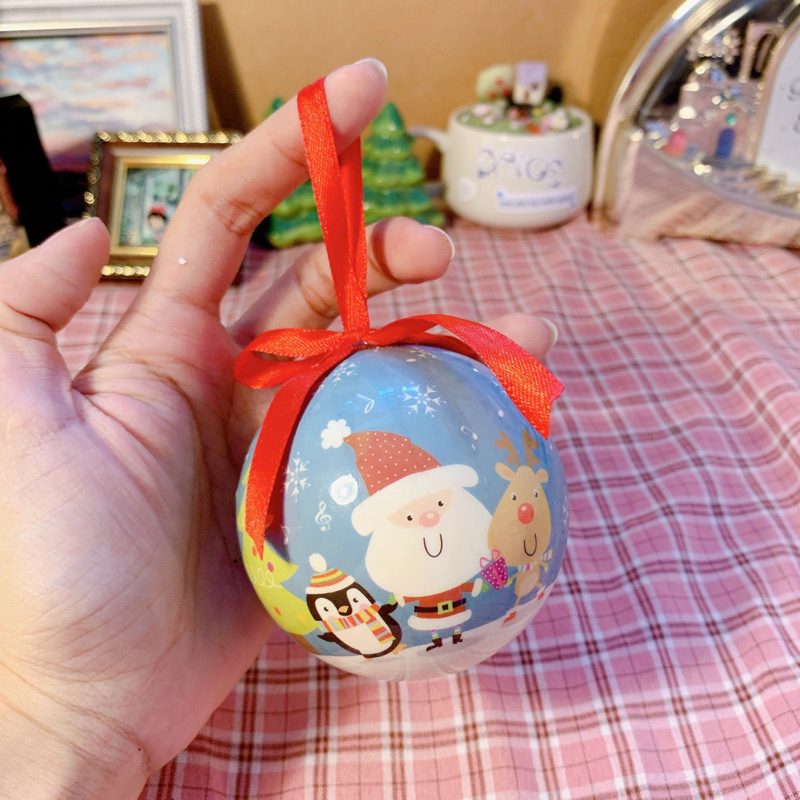 Quả châu treo trang trí cây thông noel giáng sinh