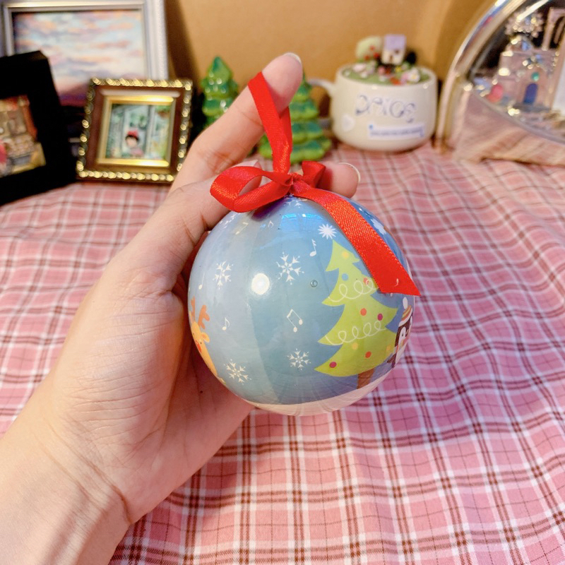 Quả châu treo trang trí cây thông noel giáng sinh