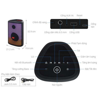 Loa Bluetooth Monster Sparkle