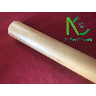 Cây cán bột/lăn bột gỗ 28cmx3cm