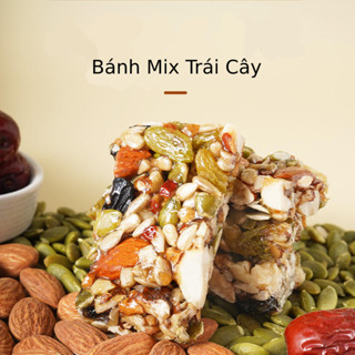 Bánh Mix Trái Cây đầy đủ hạt, thành phần từ 9 loại hạt đầy đủ dinh dưỡng, đảm bảo an toàn, vị ngon khó cưỡng