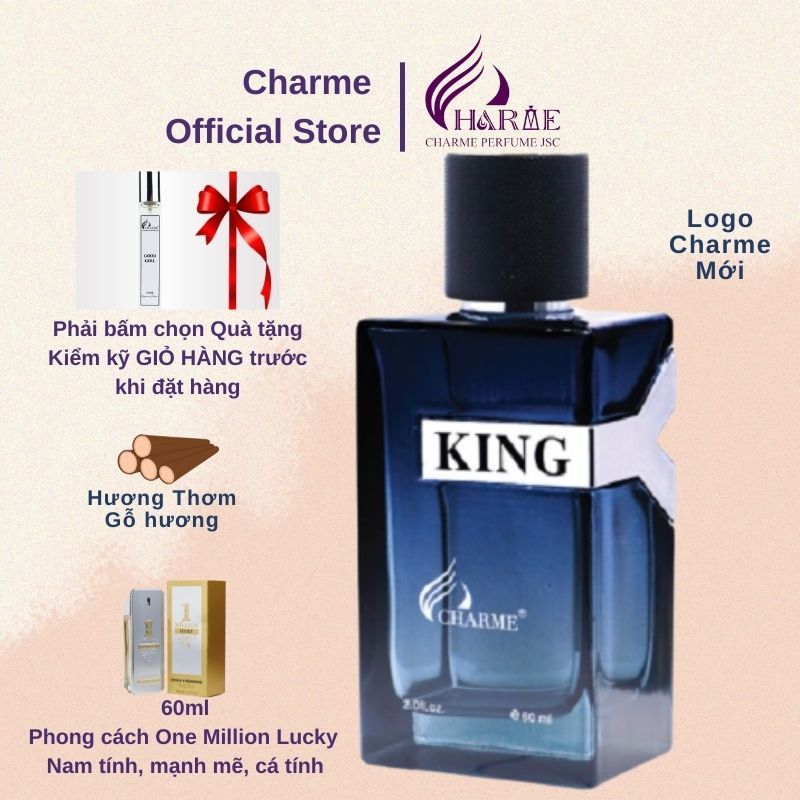 Nước hoa nam Charme King 60ml