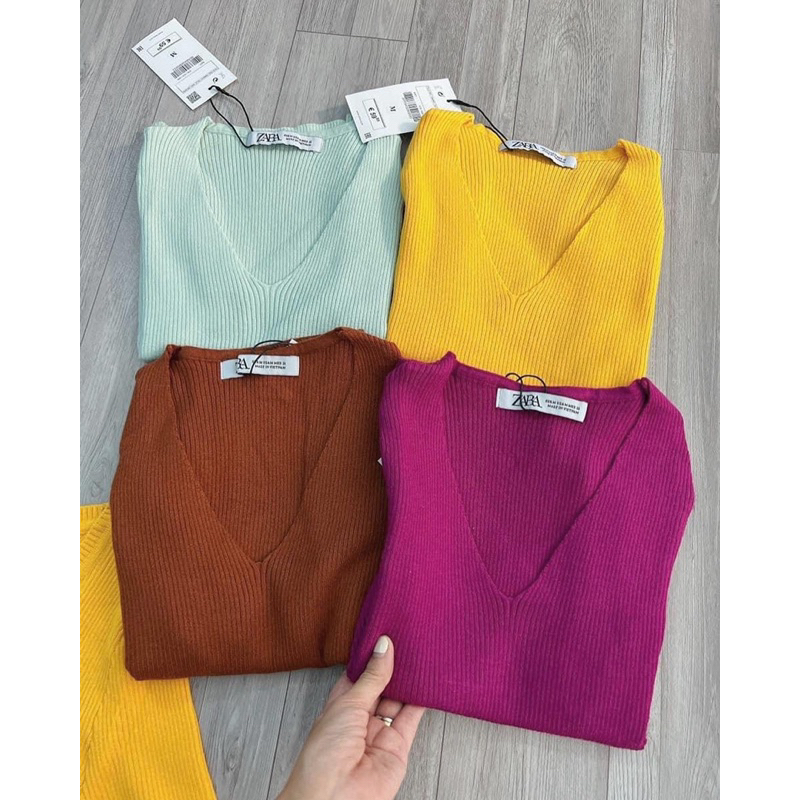 Áo body len dệt kim ZR