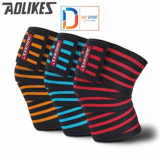 Dây Quấn Bảo Vệ Gối AOLIKES 7165 - Tập Thể Thao - Tập Gym - PowerLifting - Hỗ Trợ , Trợ Lực Khớp Gối , Cao cấp