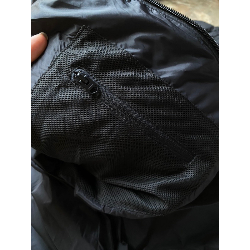 Áo Phao Nam Chần Bông Chống Nước Đen ZR