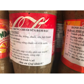 Phân hữu cơ bánh dầu trứng chuối sữa 1500ml