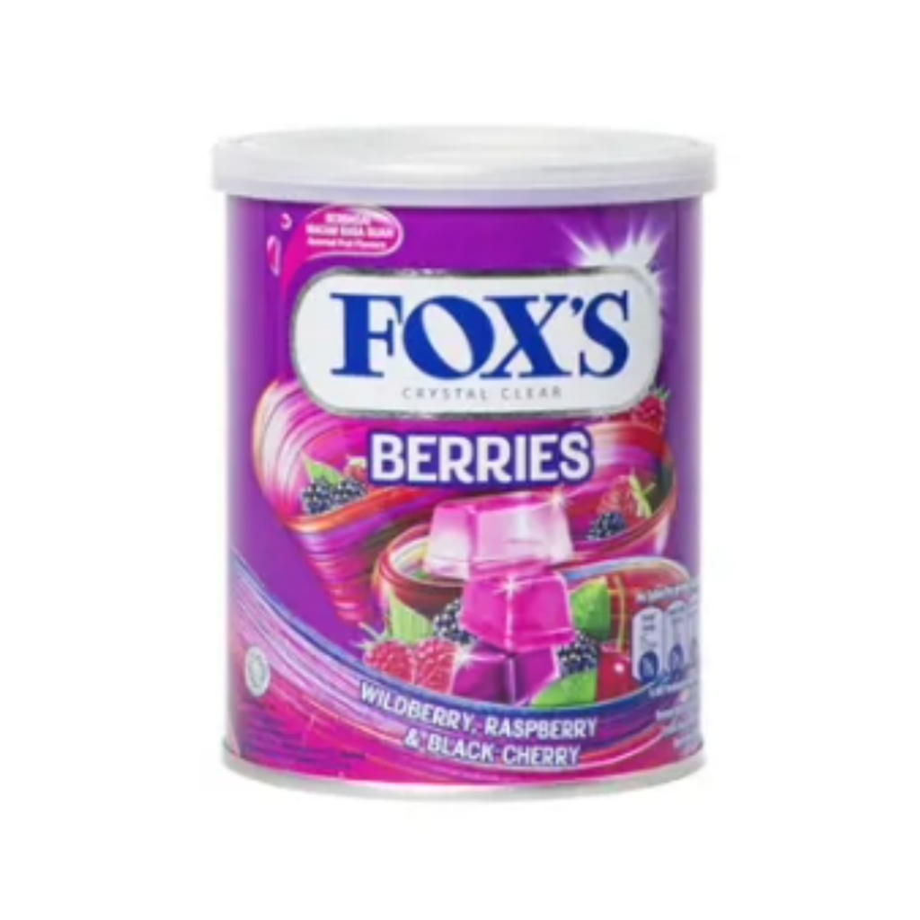 Kẹo Cứng Trái Cây FOX'S Crystal Clear Candy 180g - Nhập Khẩu Indonesia