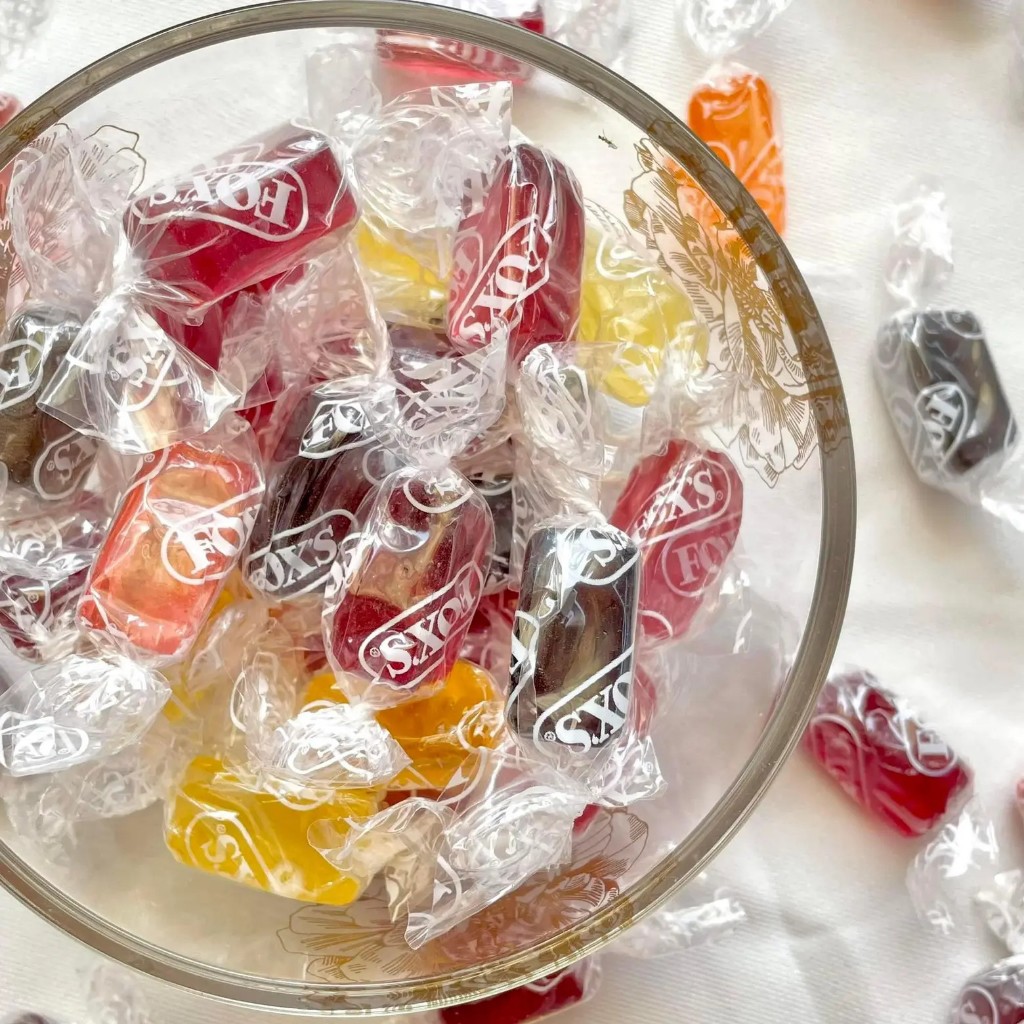 Kẹo Cứng Trái Cây FOX'S Crystal Clear Candy 180g - Nhập Khẩu Indonesia