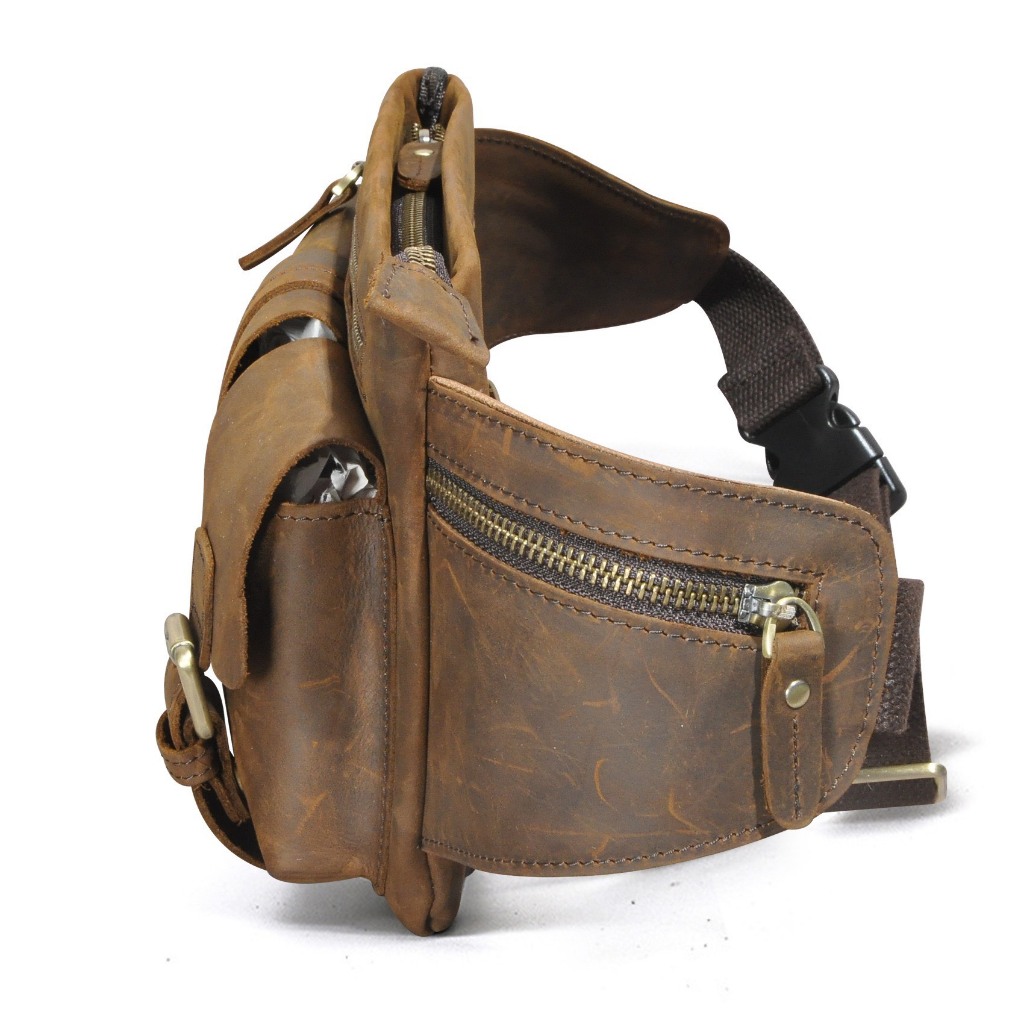 TÚI BAO TỬ DA BÒ SÁP BT81