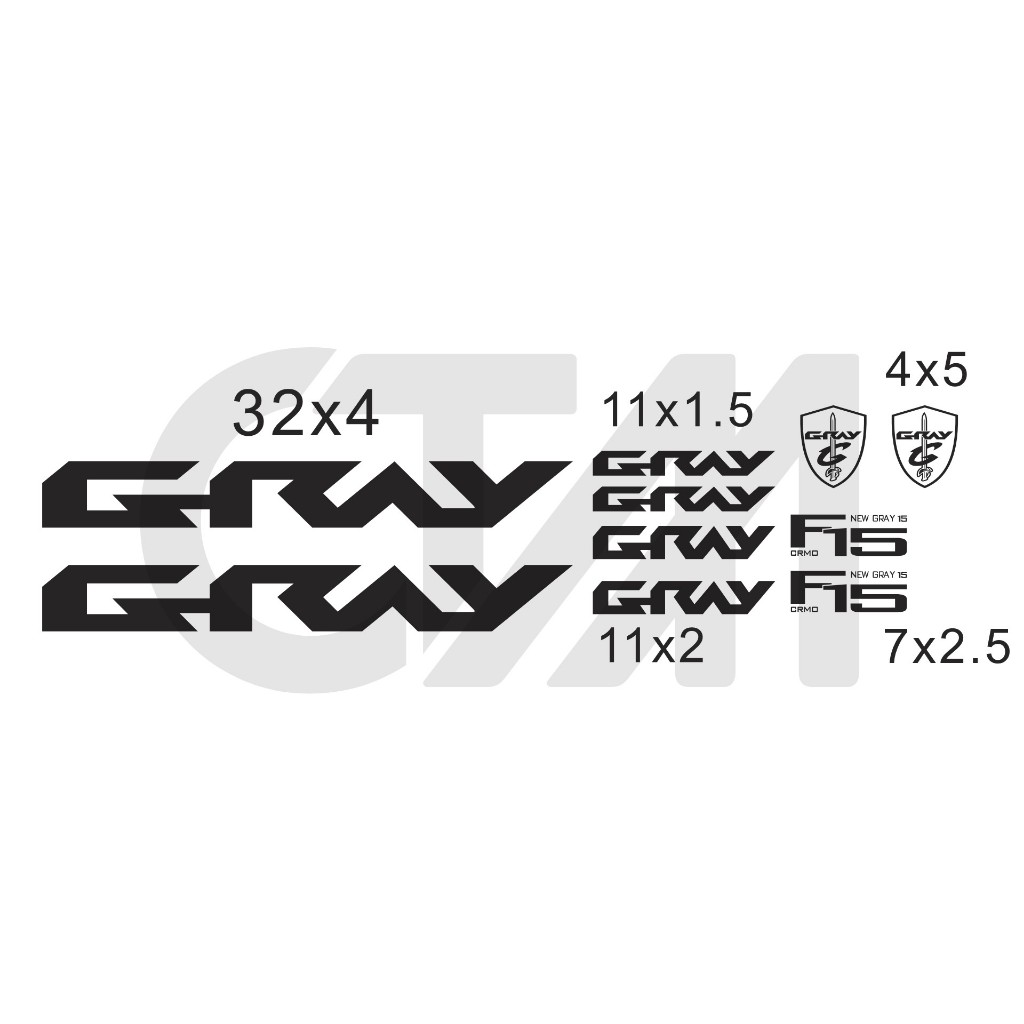 Tem GRAY F12, F15 Custom Fixed Gear