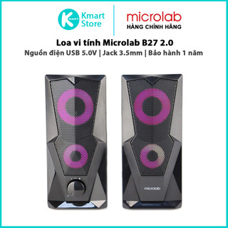 Loa vi tính microlab b27 2.0 - hàng chính hãng