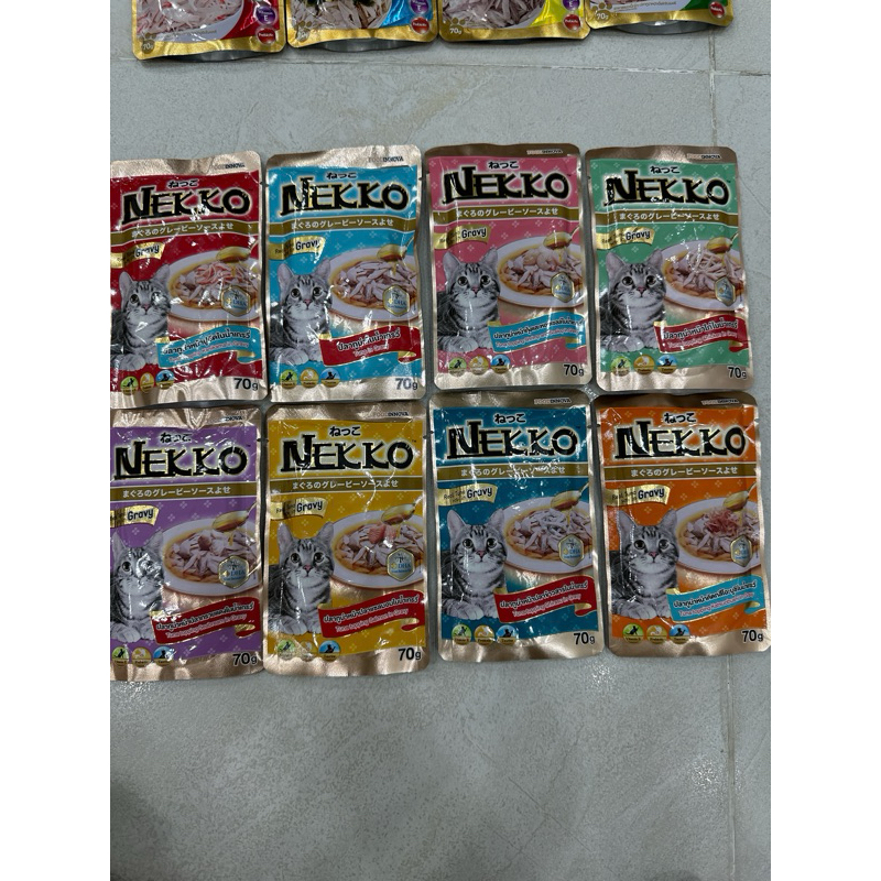Pate Nekko các loại cho mèo GÓI 70G 32 vị độc đáo - Thức ăn cho mèo Lùn Petshop