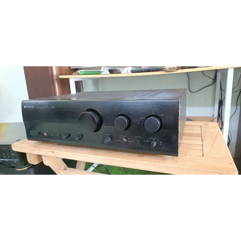 Amply stereo sansui @507r loudness + bassboost
