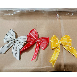 Combo 10 chiếc nơ gắn cổ chai, làm giỏ quà Tết, làm đồ handmade | Phụ kiện trang trí