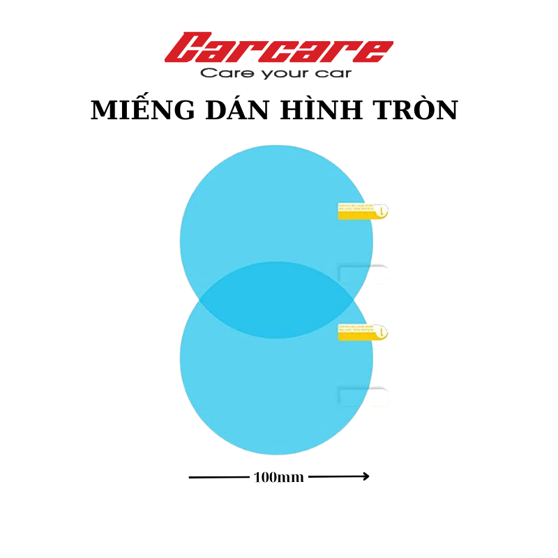 Combo 4 miếng dán gương ôtô  - Better Car