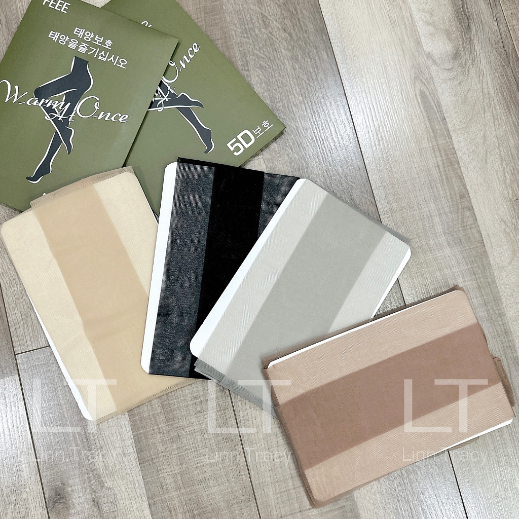 Quần tất tàng hình Hàn 5D siêu mỏng, siêu dai, siêu thật, che khuyết điểm chân hiệu quả