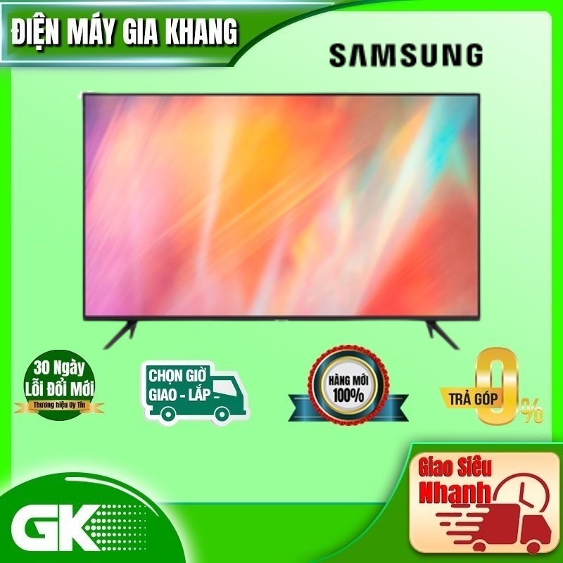UA43AU7002 Smart Tivi Samsung 4K 43 inch UA43AU7002 ,Hệ điều hành Tizen OS 6.0 - giao hàng miễn phí HCM