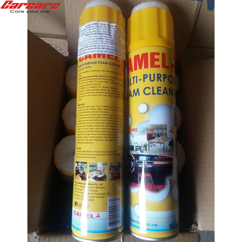 Xịt tẩy vệ sinh nội thất ô tô chính hãng Camel - Better Car
