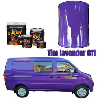 SƠN KẼM 1K RAI CAO CẤP MÀU TÍM LAVENDER ( Chuyên Sơn Sắt Mạ Kẽm, Bê Tông, Gỗ, Kính…)