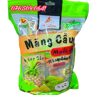 Mãng cầu sấy muối ớt Ái Liên gói 500 gram