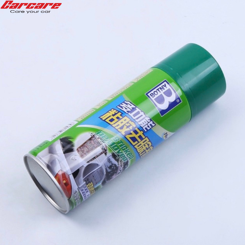 Dung dịch tẩy keo dán BOTNY Sticker Remover 450ml, bình xịt loại bỏ decal, vết keo dính lâu ngày - Better Car